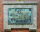 Fassade mit Gedenktafel, Kaiser Wilhelm&nbsp;II.