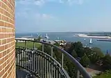 Aussicht über die Travemündung