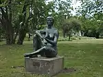 Sitzendes Mädchen, 1958,Leuna