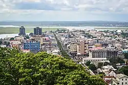 Blick auf Monrovia