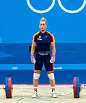 Lidia Valentín (ESP), die Platz 4 belegte, wurde nachträglich zur Olympiasiegerin erklärt