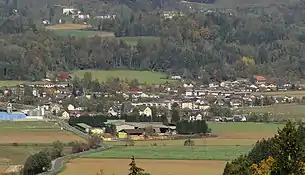 Hauptort Liebenfels, von Süden