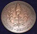Vorderseite der Liebieg-Medaille