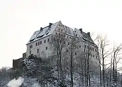 Blick vom Parkplatz Zschopauufer