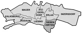 Lage von Siebenhirten