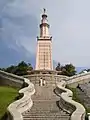 Rekonstruktionsmodell des Pharos nach Hermann Thiersch in Changsha, China