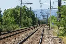 Strecke bei km 164,149