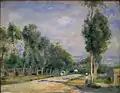 Pierre-Auguste Renoir: Straße von Versailles nach Louveciennes