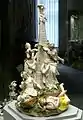 Tafelaufsatz aus Porzellan