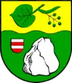 Blatt mit Lindenblüte (Lindau bei Kiel/DE)