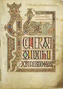 Evangeliar von Lindisfarne