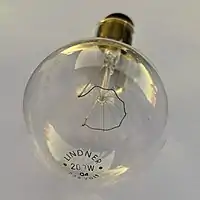 Glühlampe hergestellt von Lindner