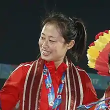 Vizeweltmeisterin Li&nbsp;Lingwei