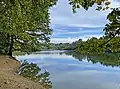 Nordufer an der Lingese-Talsperre