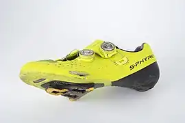 Rennradschuh mit Shimano-SPD-SL-System