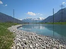 Renaturiertes Ufer beim Hänggelgiessen