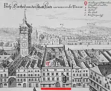 Stadthaus. Hauptplatz von Linz