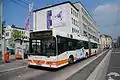 Obus 204 am Hessenplatz, der Endstelle der Linien 41 und 43
