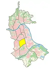 Statistische Bezirke des Linzer Stadtteils Spallerhof