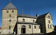 Außenansicht der Kirche St. Dionysius in Bökenförde