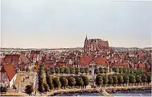 Reitbahn, Ballhaus und Lustgarten