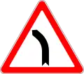 Zeichen 114:Linkskurve