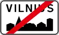 Zeichen 551a:Ende der geschlossenen Bebauung