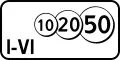 Zeichen 840a