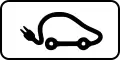 Zeichen 854:Nur Elektrofahrzeuge
