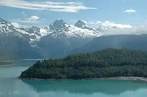 Blick über die Lituya Bay