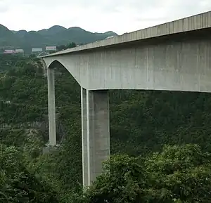 Liuguanghe-Brücke六广河大桥