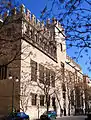 Blick auf die Fassade