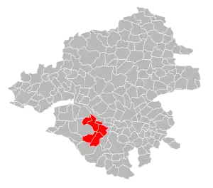 Lage der CC Cœur Pays de Retz
