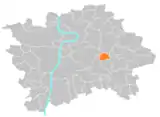 Lage von Štěrboholy in Prag