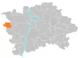 Lage von Praha-Zličín