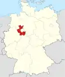 Lage von Ostwestfalen