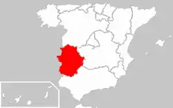 Region Extremadura