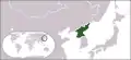 Lage Nordkoreas
