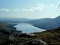 Der Ostteil von Loch Quoich, Blick vom Anstieg zum Sgùrr a’ Mhaoraich