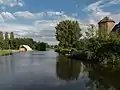 Lochem, Fluss (de Berkel) von de Graaf Ottoweg
