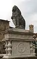 Balustersockel des Marzocco von Donatello