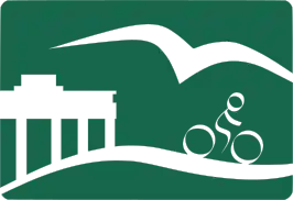 Logo des Radfernweges Berlin–Usedom