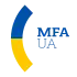 Emblem des Außenministeriums der Ukraine