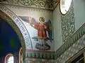 Seraphin, die Rauchfahne entweicht im typischen Jugendstil