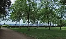Panoramaweg im Lohrpark auf dem Lohrberg