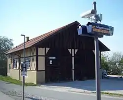 Lokomotivschuppen in Eschenau