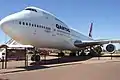 Die Boeing 747-200 (City of Bunbury) auf dem Museumsgelände
