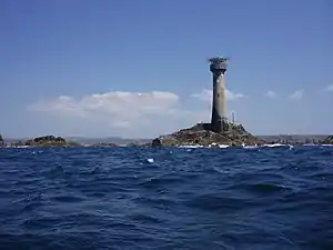 Der Leuchtturm mit Blick Richtung Land’s End