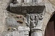 Kapitell am Westportal