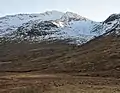 Der Spidean Mialach von Norden aus dem Easter Glen Quoich